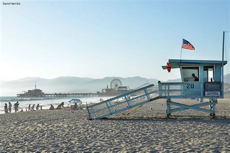 Baywatch, Santa Monica beach, L.A. | David | Flickr