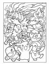 Pokémon Coloring Pages – Printable FREE sketch template
