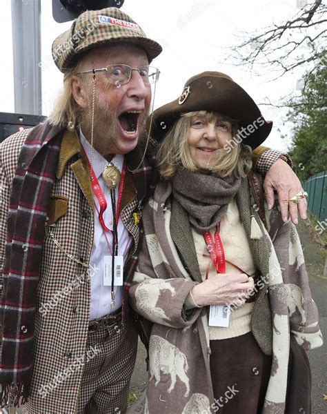 John Mccririck Wife Jenny Mccririck Editorial Stock Photo - Stock Image ...