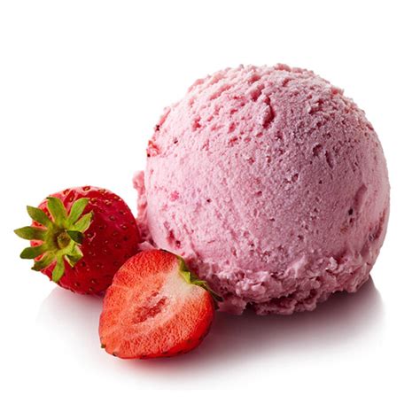 Strawberry Homemade Gelato Ice Cream