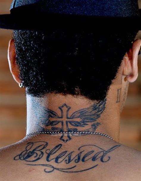 Hearts of Truth | Neck tattoo, Neck tattoo for guys, Back of neck tattoo