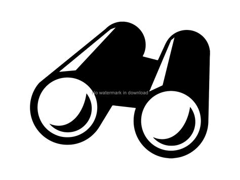 Binoculars Vinyl Cut File Binoculars Svg Clipart Image | Etsy