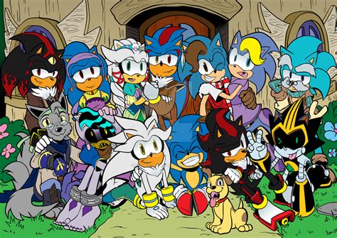 Big Hedgehog Family Picture by LiyuConberma on DeviantArt