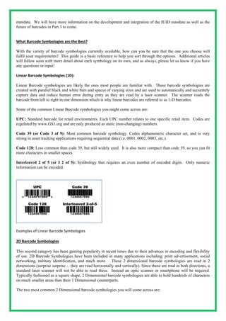 Useful Facts about Barcoding | PDF