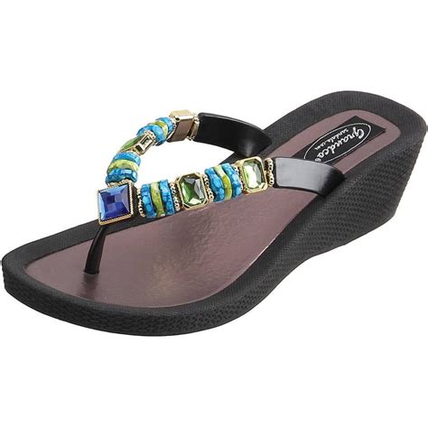 Grandco Sandals | Jade Wedge 26688E | SHOP at The Accessory Barn