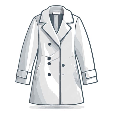 Premium Vector | Coat vector on a white background