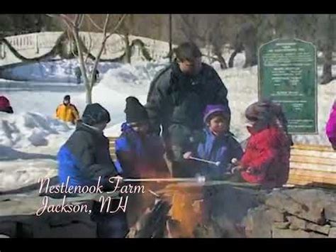 Sleigh Rides, Ice Skating, Snowshoeing @ Nestlenook Farm - YouTube