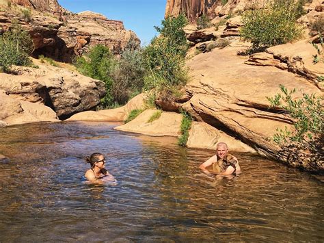 Hiking the North Fork of Mill Creek, Moab Girl on a Hike