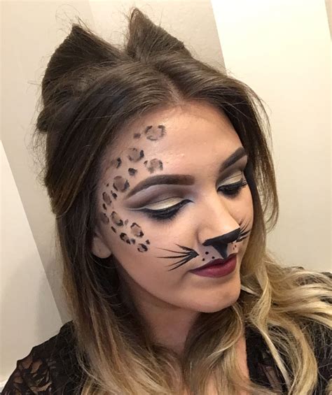 Leopard Cat hair and makeup. Halloween ideas | Halloween costumes ...