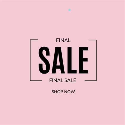 FINAL SALE