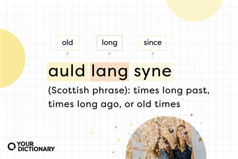 What Does “Auld Lang Syne” Mean? The Term (and Lyrics) Explained | YourDictionary