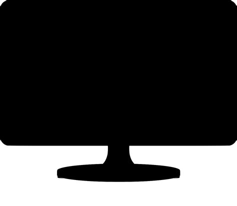 SVG > monitor plano monitor moderno - Imagen e icono gratis de SVG. | SVG Silh