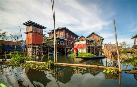 Premium Photo | A beautiful view of inle lake myanmar