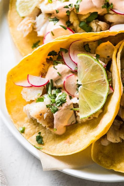 Tilapia Fish Tacos - Isabel Eats