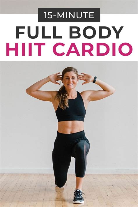 15-Minute HIIT Cardio Workout (VIDEO) | Nourish Move Love