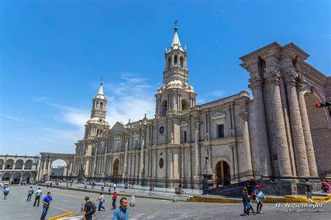 Centre historique de la ville d’Arequipa * -- Cathédrale Notre-Dame d'Arequipa | Patrimoine ...