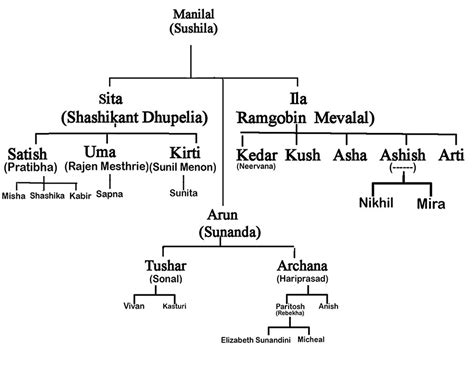 Family Tree Of Gandhi