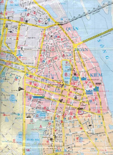 Hanoi Tourist Map Pdf