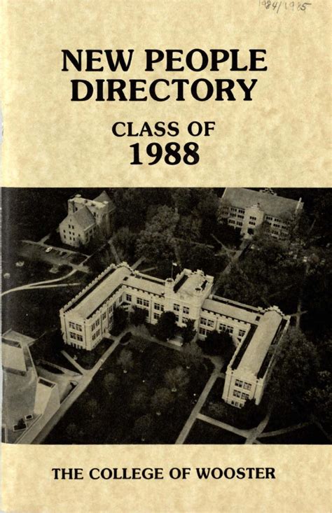 Class of 1988 Directory by Wooster Alumni Relations - Issuu