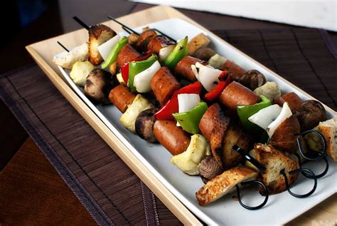 Sausage Kabobs {Quick Dinner Fixins} - Pass The Sushi