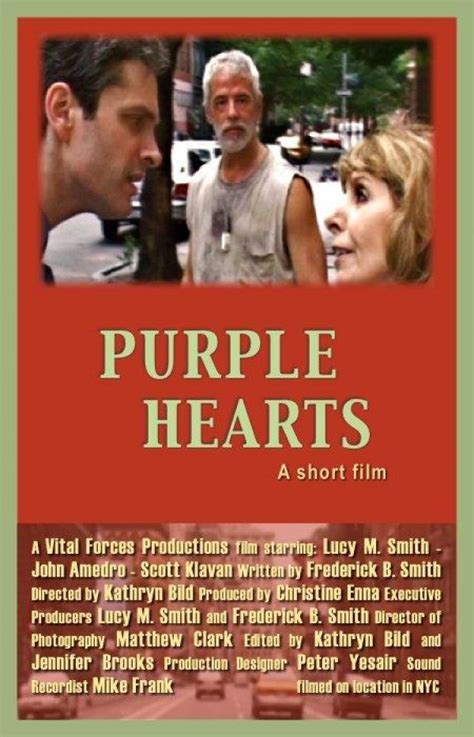 Purple Hearts (2009) - Poster US - 450*700px