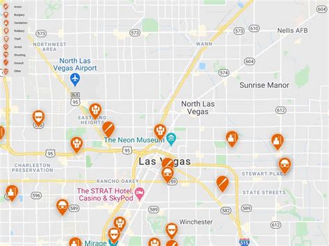 Las Vegas crime map: check your neighborhood safety