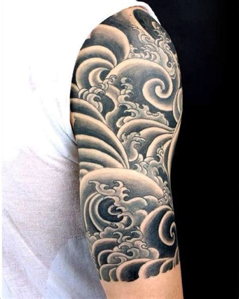 Top 59 Japanese Wave Tattoo Ideas - [2021 Inspiration Guide]