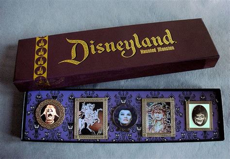 disneyland the haunted mansion 50th anniversary disney pin set - town-green.com