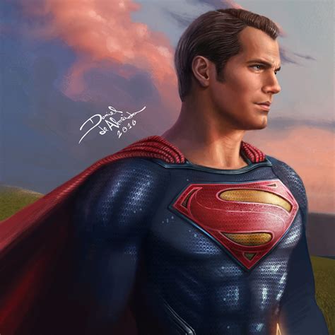 ArtStation - W.I.P Henry Cavill as Superman