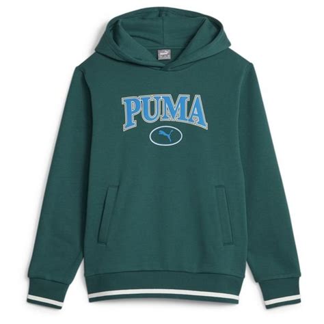 PUMA SQUAD Hoodie FL B Malachite | www.unisportstore.nl