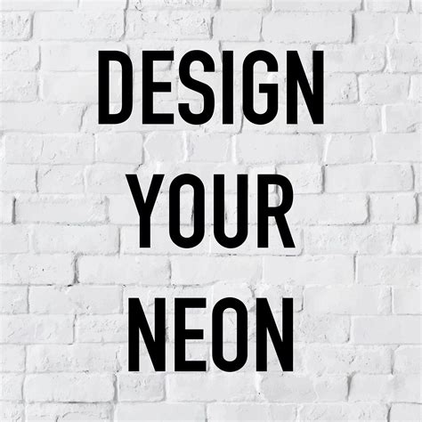 Design Your Own Custom Neon Sign | Sketch & Etch Neon in 2021 | Custom ...