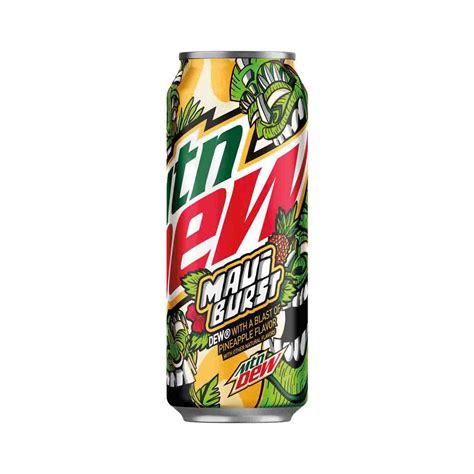 Mountain Dew Maui Burst Soda, 16 oz. Can