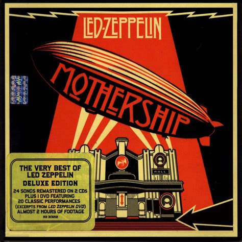 Led Zeppelin - Mothership (Deluxe Edition) Rock Album Covers, Music Album Covers, Album Cover ...