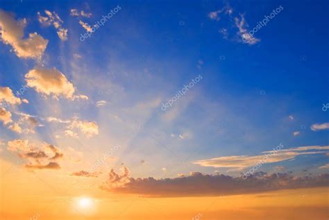 Majestic sunset background ⬇ Stock Photo, Image by © york_76 #8076621