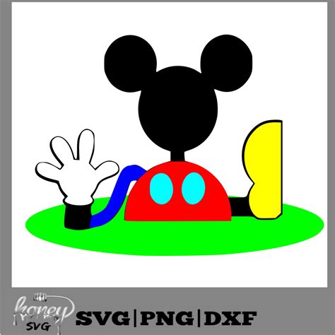 Mickey Mouse Clubhouse Svg, Mickey Mouse SVG, Mickey Mouse Clubhouse Clipart, Svg Files, Mickey ...