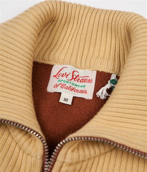 Levi's® Vintage Clothing 1950's Zip Fleece - 2 Tone Brown | Always in ...