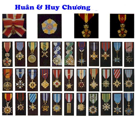 Military Orders, Decorations, and Medals of the Republic of Vietnam