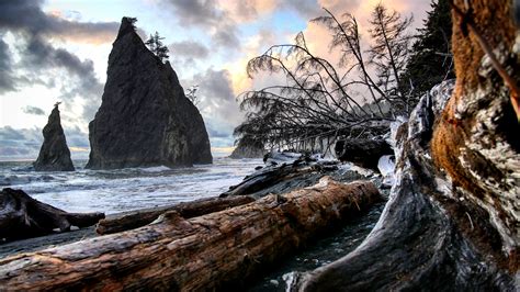 Rialto beach, Olympic National park, Washington[OC] [4608 × 2592] : r/EarthPorn