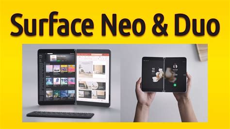 Microsoft Surface Neo & Surface Duo | Just What I've Been Waiting For https://youtu.be ...