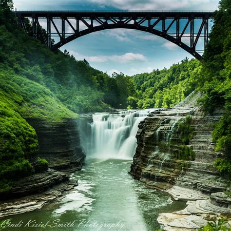 Letchworth State Park Upper Falls, USA