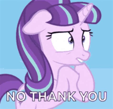 Starlight Glimmer-No Thank You (Gif) by BenjiRivera1991 on DeviantArt