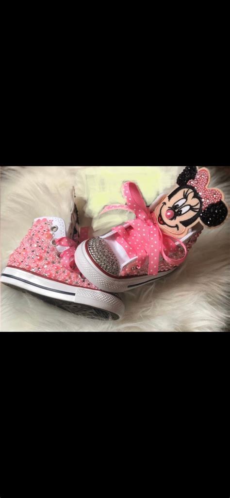 Minnie Mouse sneakers | Etsy