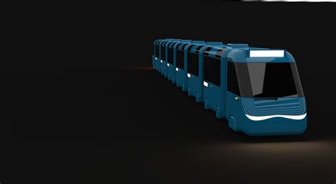 Light Rail Vehicle Design - Personal Project on Behance