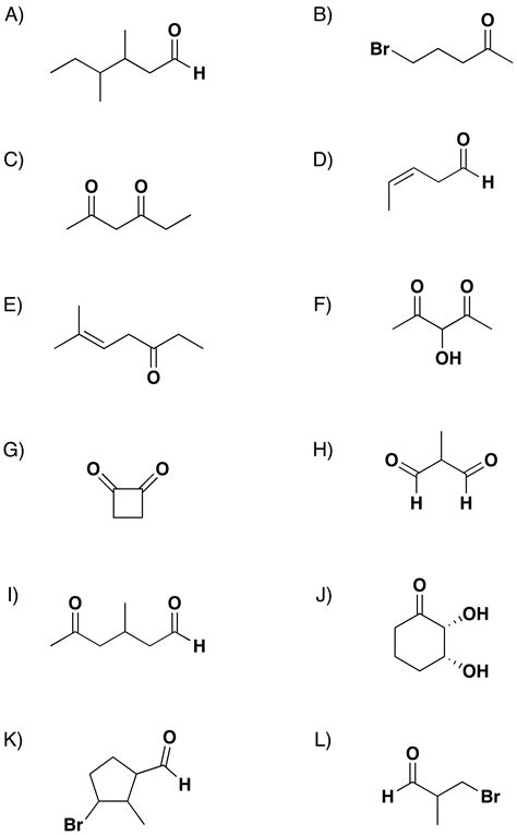 12.1: The Nomenclature of Aldehydes and Ketones - Chemistry LibreTexts