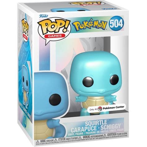 Funko POP Squirtle (Pearlescent) (Pokémon) #504