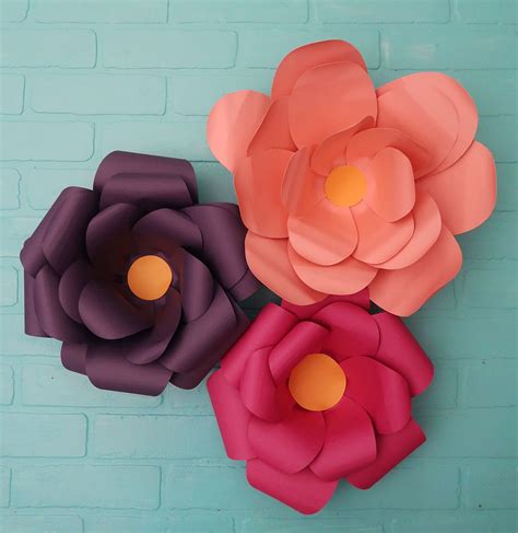 Large Paper Flowers Cricut / Pin on Decorations / I am delighted to be invited by hobbycraft to ...