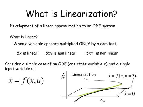 Linearization