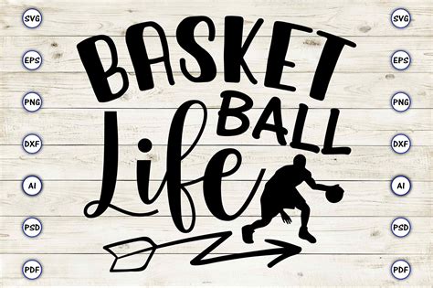 Basketball Life Graphic by ArtUnique24 · Creative Fabrica