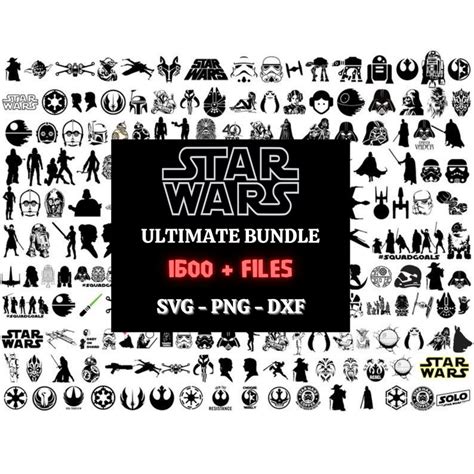 Star Wars Silhouette SVG | starwarssvg.com