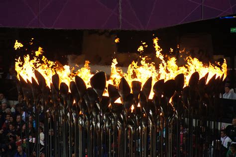 London 2012: Athletics | The Olympic Torch burning in the Ol… | Flickr